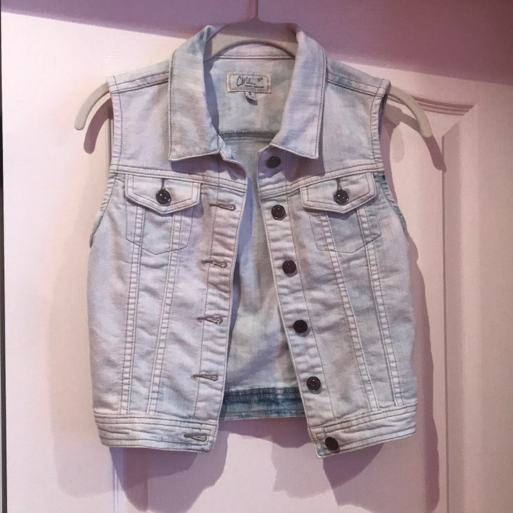 Denim vest